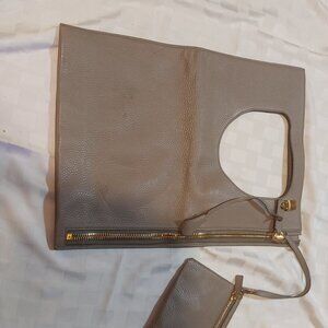 Tom Ford Tan Alix Foldover Bag